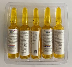 Multivitamin Injections (A,D3,E,C,B1,B2,B3,B5,B6) 5 x 10ml Ampules+Ampule Cutter - £119.88 GBP
