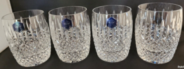 Stuart Crystal Manhattan Made in Great Britain 11 Oz Flat Tumbler Set of 4 Vtg - £588.61 GBP