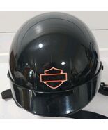 Harley Davison HD-M04 Glossy Black Half Helmet Size XS 53-54 CM - $55.54 CAD