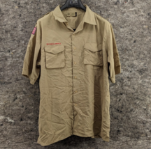 Boy Scouts POPLIN Uniform Shirt BSA UPF Sun Protection Mens BRAND NEW Si... - $48.99