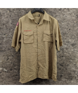 Boy Scouts POPLIN Uniform Shirt BSA UPF Sun Protection Mens BRAND NEW Si... - $68.90 CAD