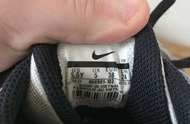 Nike Airmax Infuriate 869991-103 Blue Running Athletic Shoes Sneakers Kids 5.5y - £29.47 GBP