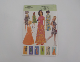 Vogue Craft Pattern #7291 Fashion Doll 11.5&quot; Vintage Vogue Top Pant Uncut 1999 - £19.86 GBP