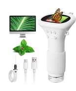 Microscope Outdoor Gift for Kids Children Portable Camera 1000x Zoom Sci... - $58.00
