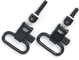 Super Sling Swivel Set 1-inch Loop Uncle Mikes Quick Detach Blued - £11.22 GBP