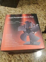 5 Blade Heat Powered Stove Fan 380 CFM - £46.11 GBP