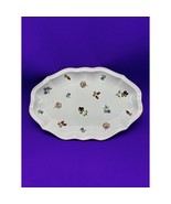 Villeroy &amp; Boch Petite Fleur 9 1/2&quot; in Relish Dish Gravy Underplate Pick... - $29.69