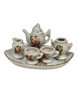 PICO 6pc Miniature Porcelain Tea Set Occupied Japan Post War Collectible... - £13.86 GBP