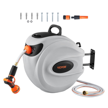 Retractable Hose Reel, 84 Ft X 5/8 Inch, 180° Swivel Bracket Wall-Mounte... - $3,367.76 MXN