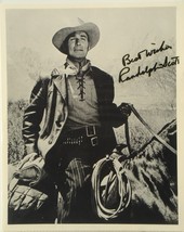 Randolph Scott Signed Photo w/COA - £227.25 GBP