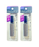 2X Maybelline LINEWORKS Washable Liquid Eyeliner - Navy- RARE, ORIGINAL ... - $419.52 MXN
