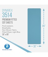Dynarex Disposable Cot Sheets Waterproof Breathable Fitted/Flat Design 5... - $1,598.66 MXN+