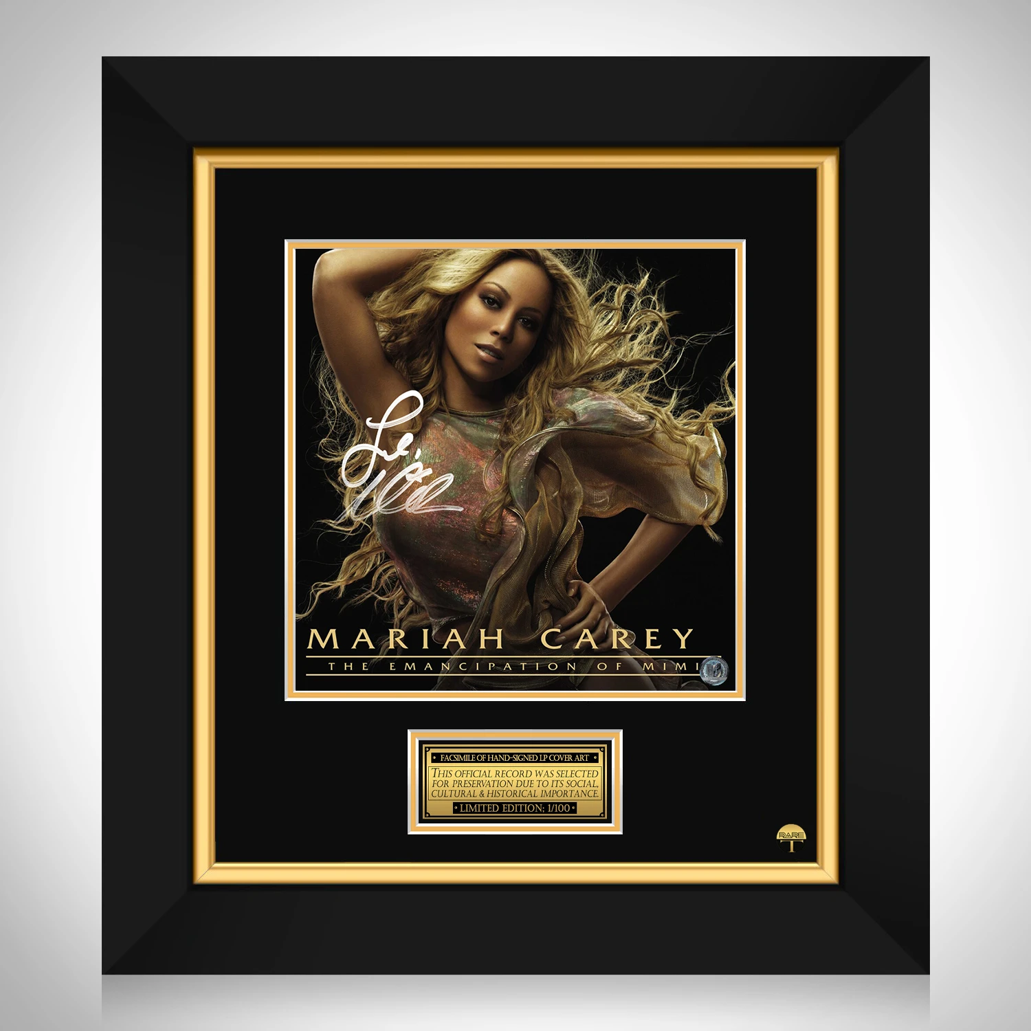 Mariah Carey The Emancipation of Mimi LP Cover Limited Signature Edition... - £193.00 GBP