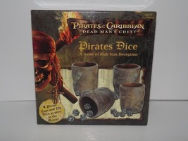 Pirates Of The Caribbean Dead Man&#39;s Chest Pirates Dice Game 2006 Pre-Owned (w) - £31.47 GBP