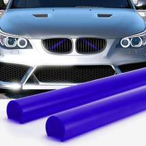 Fits BMW e60 Blue 2 Grill Bar V Brace For BMW Front Grille Trim Strip Cover - $12.99