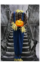 Halloween prop animatronic scary animated life size scarecrow (a) J24 - £238.86 GBP