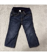 Baby Gap Fleece Lined Jeans Straight Fit  Blue Denim 18-24 Months Baby T... - $180.65 MXN