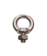 (2) 304 STAINLESS STEEL LIFTING EYE BOLT M10 WITH NUT MACHINE LIFTING 12... - $16.39 CAD