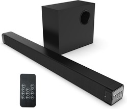 Technical Pro 500 Watts Led Color Changing Soundbar With Wireless, Black - £154.07 GBP