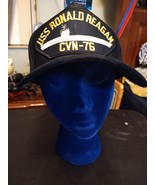 USS RONALD REAGAN CVN-76 NAVY SHIP HAT U.S MILITARY OFFICIAL Armed Force... - $21.55 CAD