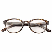 Round Frame Retro Readers - Tortoise, Magnification 3.00X - £7.36 GBP