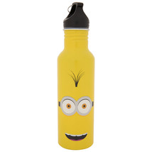 The Minions Kevin Aluminum Screw Cap Water Bottle Yellow - £16.49 GBP
