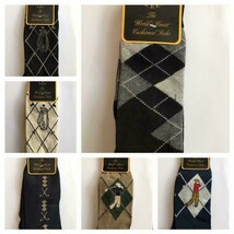 On The Tee Uomo Premium Golf Calzini Vario Fantasie Argyle, Borse, Gioca... - $164.78 MXN