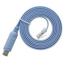 Usb To Rj45 Console Cable,5Ft(1.5M) Usb A Male To Rj45 Male Ftdi Cisco C... - £14.11 GBP