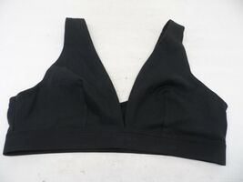 Nueskin Women Solid Pattern Bralette Bra 10468 Black XS - $9.49