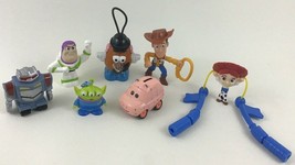 Toy Story Toy 7pc Lot Alien Mr Potato Head Sparks Jessie Woody Buzz Hamm Car - £11.80 GBP