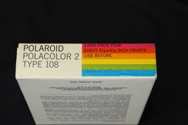 Polaroid Type 108 Polacolor 2 Land Film Expired 1978 Instant Camera Sealed - £23.11 GBP