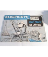 Blueprints for Atlas Snap Track HO Layouts Booklet 1960 Softcover M20 - $8.46 CAD