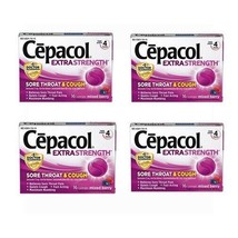 Cepacol Extra Strength Sore Throat &amp; Cough Lozenges Mixed Berry 16ct exp... - $11.35