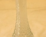 Clear Hobnail Hexagon Glass Bud Vase E. O. Brody USA - $12.86