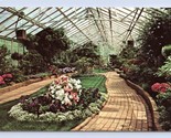Greenhouses Interior Callaway Gardens Atlanta Georgia GA UNP Chrome Post... - $6.88