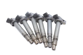 06-10 LEXUS GS300 GS350 GS430 SET OF 6 IGNITION COILS Q9388 image 4