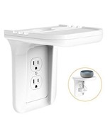 Perlesmith Wall Outlet Shelf Holder Organizer 15lbs - $8.70