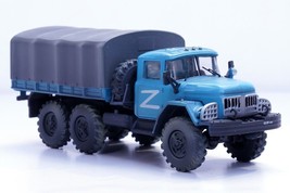 ZIL 131 - 6x6 3.5 Ton Cargo Truck  Russian Army, Ukraine 2022  1/72 Scale Model - £34.90 GBP