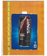 HVV Size Mountain Dew KickStart Black Cherry 16oz CAN Soda Machine Flavo... - $4.10 CAD