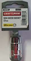 CRAFTSMAN Max Axess 3/8" Drive 13mm 6 Pt Go-Thru Pass-Through Socket 29275 NEW - $15.39