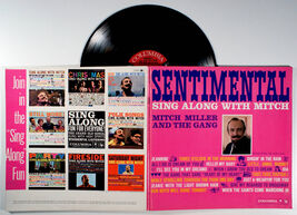 Mitch Miller - Sentimental (1960) Vinyl LP + Lyric Sheets • Sing Along - $14.61