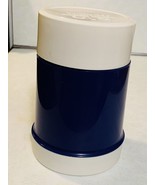 Vintage Thermos 10 oz. Food Jar Blue Barrow Neck Hot/Cold - $17.95 CAD