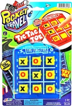  Portable Tic Tac Toe 1 Pack Classic Mini Board Games for Kids. Pocket Trav - £13.05 GBP