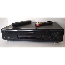 Sony Hi Fi Stereo SLV-775hf VHS VCR with Remote, A/V Cables and Hdmi Ada... - $176.38