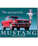Ford Mustang Muscle Pony Car Retro Dealer Garage Service Wall Decor Meta... - £12.63 GBP