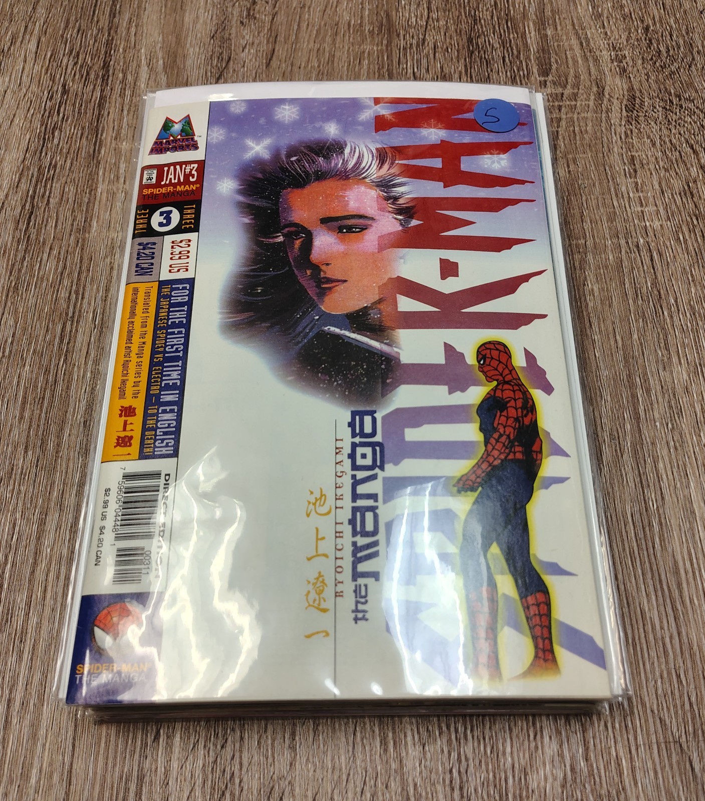 SPIDER-MAN: The MANGA (Marvel Imports) Lot of 11 issues(3-6, 8-12, 24, 25) Item image 2