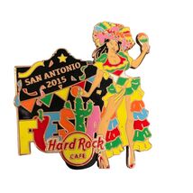 Hard Rock Cafe Fiesta San Antonio 2015 Limited Edition Collectible Pin NWT - $14.40