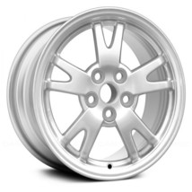 Wheel For 10-12 Toyota Prius 15x6 Alloy Double 5 Spoke 5-100mm Silver Offset 45 - £244.66 GBP