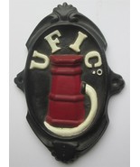 Fire Marca Ufico : United Firemen&#39;s Seguros Company Nashville Placa Marc... - £78.50 GBP