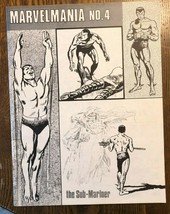 MARVELMANIA #4 comic fanzine (1970) Harlan Ellison Sinnott etc. &quot;white cover&quot; VF - £58.37 GBP